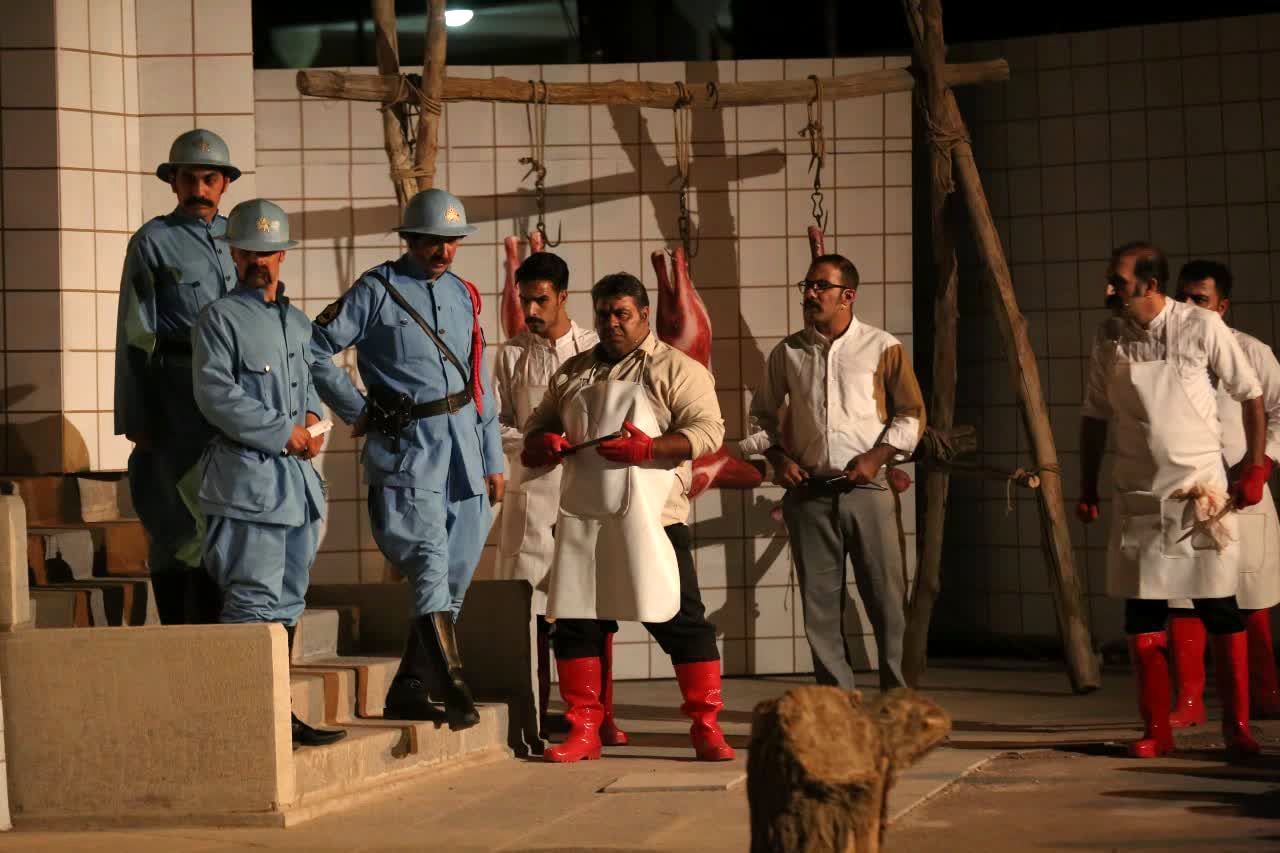 اجرای نمایش ضیافت کشتارگاه 