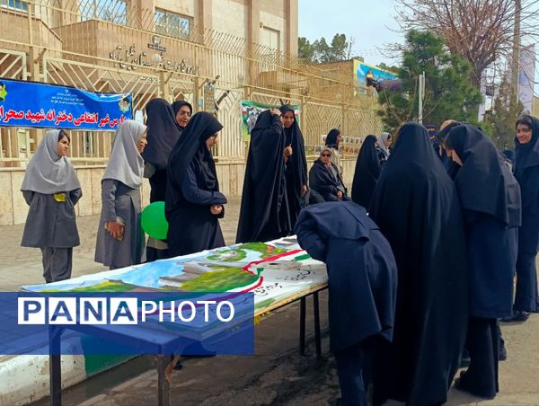 تجلی وحدت و همدلی در خلیل‌آباد؛ برگزاری باشکوه راهپیمایی ۲۲ بهمن