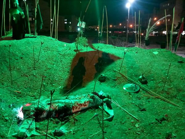 برگزاری مراسم شب تاسوعای حسینی