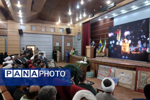 مراسم تکریم و معارفه فرمانده سپاه ناحیه مقاومت بسیج حضرت عبدالعظیم (ع) شهرستان ری