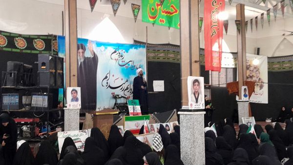 اجتماع زینبیون در زاوه