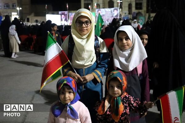 حضور صادق حسین زاده ملکی، معاون پرورشی و فرهنگی وزارت آموزش و پرورش در تجمع فرهنگیان زارچ