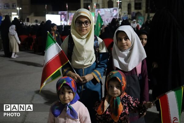 حضور صادق حسین زاده ملکی، معاون پرورشی و فرهنگی وزارت آموزش و پرورش در تجمع فرهنگیان زارچ