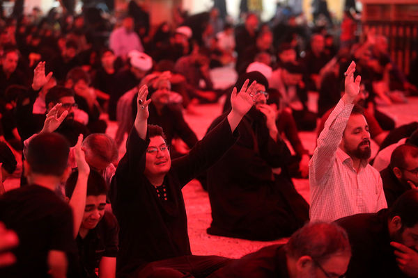 عزاداری شهادت دختر سه ساله امام حسین(ع) در قم