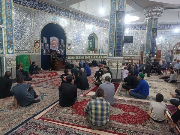 مراسم عزاداری شب هفتم محرم در نیشابور