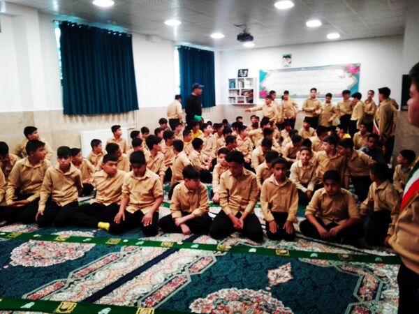 آئین بازگشایی مدارس در شهرستان گلبهار