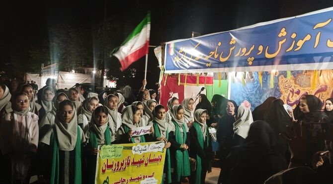 شب همدلی و شکوه در موکب آموزش و پرورش ناحیه ۳