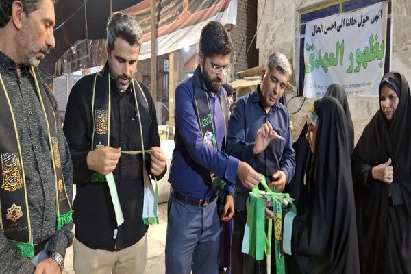 بازدید معاون اردویی گردشگری سازمان دانش‌آموزی از مواکب خوزستان