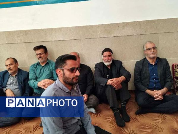 عزاداری سیدالشهدای خدمت «شهید آیت‌الله رئیسی» در کوهبنان