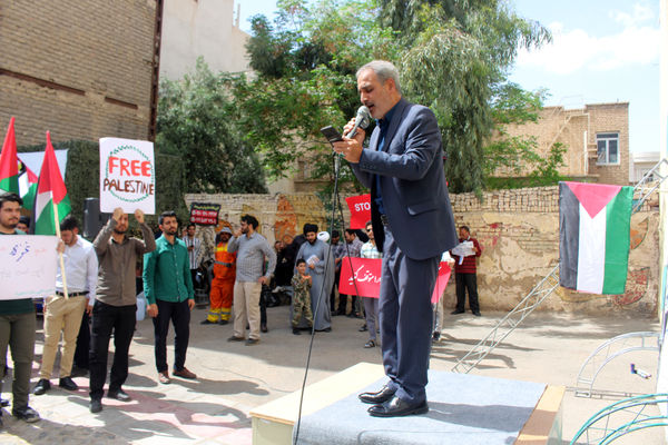 اعلام انزجار مردم قم از جنایات رژیم صهیونیستی در جمعه خشم