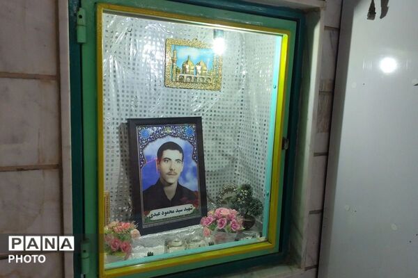آرامگاه شهید محمد پاکپور در روستای دهسد
