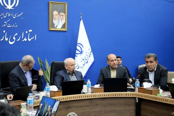 جلسه بررسی وضعیت سواحل مازندران با حضور معاون وزیر کشور