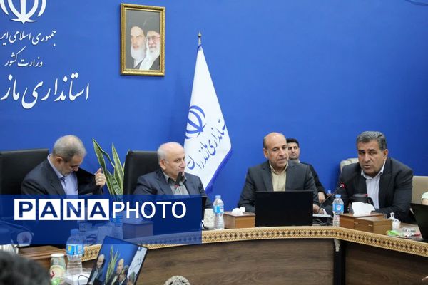 جلسه بررسی وضعیت سواحل مازندران با حضور معاون وزیر کشور