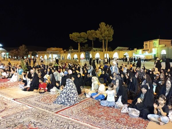 جشن میلاد امام محمد صادق (ع) و حضرت محمد (ص) در امامزاده محمد عابد کاخک