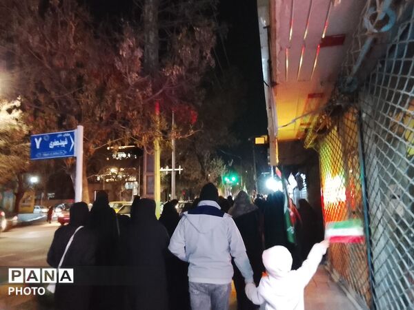  حضور پرشور مردم درآموزش وپرورش نیشابور 