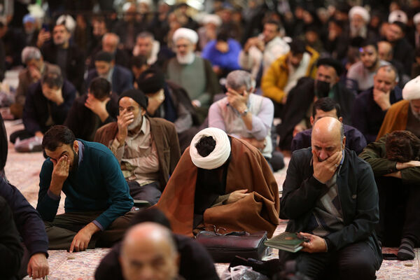 مراسم عزاداری سالروز شهادت امام هادی(ع) در حرم حضرت معصومه(س)
