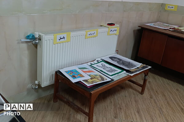 نمایشگاه آثار استانی جشنواره «امید فردا» دربجنورد
