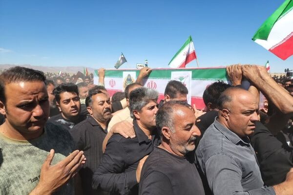 تشییع باشکوه  دومین شهید ابرکوه