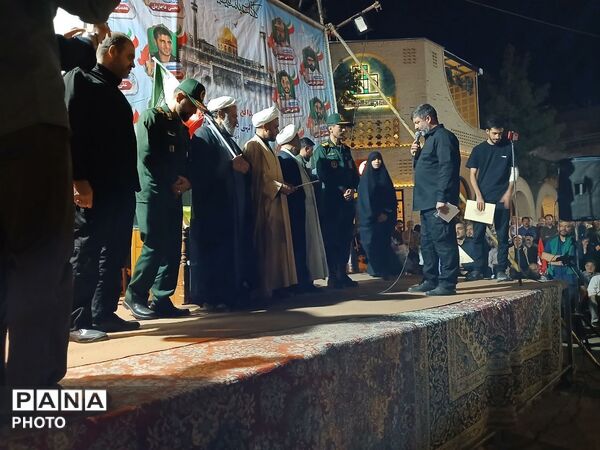 تجمع گسترده مردم در بلوار فضل در شب ۱۶۴