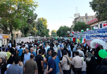 پایتخت همدلی در جشن ولایت؛ روایت «مهمانی کیلومتری غدیر» در کرمانشاه