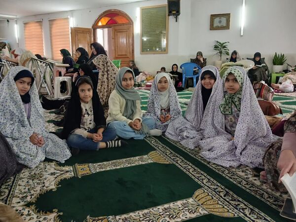 مراسم پرشور اعتکاف دانش‌آموزی در فریدونکنار