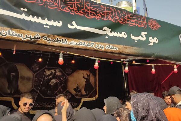 عزاداری حضرت زهرا(س) با شعار «یا زهرا؛ رمز پیروزی» در شهرقدس
