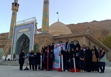اردوی یک روزه جهادی دانش‌آموزان شهرستان بن 