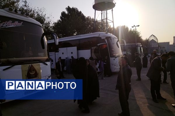 آغاز سفر دختران چهاردانگه به سوی دیار نور و سرزمین مقدس